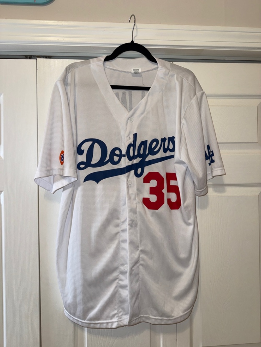 Los Angeles Dodgers #35 Cody Bellinger White Baseball Jersey